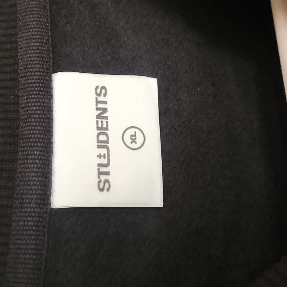 STUDENTS GOLF "Death Do Us Part" Crewneck in Black Men's XL NWT - Picture 9 of 12